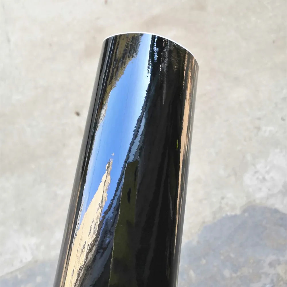 10/20/30/40/50X152CM Adhesive Matte Black Satin Metallic Viny Film Car Wrap Foil Vehicle Car Sticker Wrapping Air Free Bubble