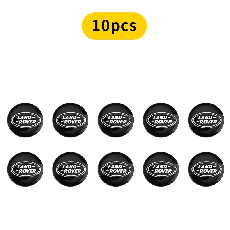 14mm Car Remote Key Fob Emblem Badge Radio Button Sticker Replacement Logo Decal For Land Rover Discovery Freelander Range Rover